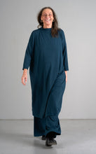 Load image into Gallery viewer, Turtle neck dress Dark Teal