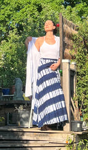 Load image into Gallery viewer, Wrap Skirt Indigo Net