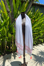 Load image into Gallery viewer, Java Sarong White