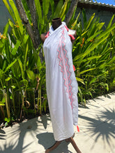 Load image into Gallery viewer, Java Sarong White