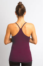 Load image into Gallery viewer, Maroon  Viscose/ Lycra  Strap Top