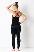 Load image into Gallery viewer, Black Star Tie Dye Leggings- yoga pants