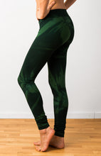 Load image into Gallery viewer, Green Star Leggings- yoga pants