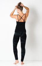 Load image into Gallery viewer, Black Star Tie Dye Leggings- yoga pants