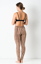 Load image into Gallery viewer, Gold Latte Net Tie Dye Leggings- yoga pants