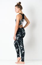 Load image into Gallery viewer, Full Black Smoke Tie Dye Leggings- yoga pants