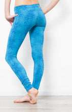 Load image into Gallery viewer, F.S Turquoise Cactus Leggings - Yoga Tights