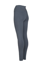 Load image into Gallery viewer, Stone Blue High Waisted Bamboo Lycra Leggings