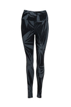 Load image into Gallery viewer, Black Star High Waisted Bamboo Lycra Leggings